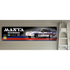 Opel Manta Group B Garage/Workshop Banner
